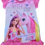 Barbie Ragazza Nightie, rosa, 9-10 Anni