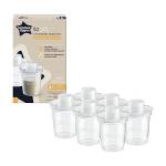 Tommee Tippee dosatori latte in polvere , confezione da 6, contenitori latte in polvere, ideali per allattare in viaggio, 8 misurini per vasetto