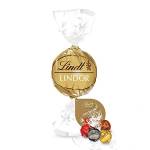 Lindt Lindor Praline di Cioccolato al Latte, Fondente, Bianco, Nocciola, Confezione da 44 in Scatola Regalo Maxi Boule Formato 550g