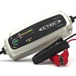 CTEK MXS 3.8, Caricabatterie 12V 3.8A, Caricabatterie Intelligente, Mantenitore Di Carica Per Batteria, Caricabatterie Auto e Moto, Desolfatore Con Mantenimento Ad Impulsi