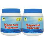 NATURAL POINT - MAGNESIO SUPREMO 2 CONFEZIONI DA 300 GR antistress naturale, stanchezza cronica, mal di testa, sistema nervoso