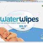 WaterWipes Original Salviette Senza Plastica per Bebè, 720 Unità, 12 Confezioni, Salviette Umidificate al 99,9% a Base di Acqua & Inodori per Pelli Sensibili