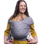 Boba Wrap – Kahla – Fascia Elastica Porta Bebè Neonato, Portabimbo Facile dalla nascita a 15kg