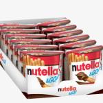 Nutella & Go - Snack Monoporzione con Croccanti Grissini e Nutella, Senza Conservanti e Grassi Idrogenati, Merenda ottimale per le Pause Quotidiane, 12 Confezioni da 48 gr