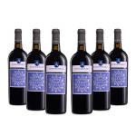 Feudo Apuliano Negroamaro Salento IGP, Vino Rosso dal Gusto Rotondo e Completo, dal Profumo Intenso e Complesso, 14.5% Vol, Confezione con 6 Bottiglie da 750 ml