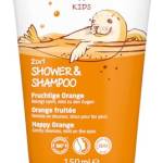 Weleda KIDS 2in1 Doccia-Shampoo profumo Arancia Fruttata, detergente corpo&capelli, formula delicata per bambini grandi (1X150 ml)