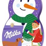 Milka, Calendario dell'Avvento di Natale con Deliziose Praline di Cioccolato al Latte Milka, 100% Latte Alpino, Cacao Sostenibile, 204g