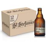 St. Stefanus Birra d'Abbazia, Cassa Birra con 12 Birre in Bottiglia da 33 cl, 3.96 L, Gusto Intenso, Fresco e Fruttato, Gradazione Alcolica 7% Vol, Box Birra Idea Regalo