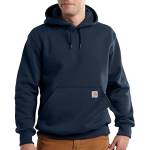 Carhartt Men's Big & Tall Rain Defender Paxton Heavyweight Hooded Sweatshirt,New Navy,XX-Large Tall