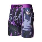 PSD Naruto - Boxer da uomo, traspiranti e di supporto, con tessuto traspirante, Multi | Itachi Vibe, XX-Large