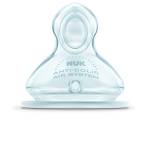 Nuk First Choice - 710011-2 Tettarelle Silicone - First Choice + Taglia 1 - Acqua - S