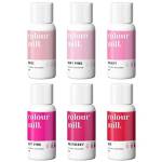 Colour Mill Next Generation Oil Based Food Colouring 20ml - Love Theme Pack Of 6