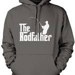 The Rodfather - Felpa con cappuccio e taglie Grigio XXX-Large