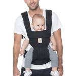 Ergobaby Marsupio Bambino Ergonomico Piccolo fino a 3 Anni (da 5.5 a 20kg), Ergobaby 360 Porta Bebè con Quattro Posizioni di Trasporto, Nero