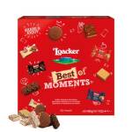 Loacker Natale, Best of Moments Happy Holidays, Confezione Regalo con Mix di Wafer, Avvolgente Crema e Cioccolato Pregiato, 12 Varietà in 44 Monoporzioni