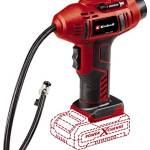 Einhell Compressore per auto a batteria CE-CC 18 Li-Solo Power X-Change (ioni di litio, 18 V, 60 cm, spegnimento automatico, senza batteria e caricabatteria)