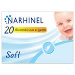 Narhinel Ricambi per Aspiratore Nasale per Neonati e Bambini con Filtro Assorbente per Trattenere il Muco, Usa e Getta, Soft