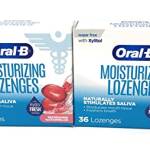 Oral-B Pastiglie idratanti per bocca secca, anguria rinfrescante, 36 ct (confezione da 2)