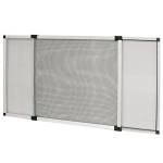 Mediawave Store Zanzariera STARKEN 100x70 cm Estensibile Fino a 193 cm GES100AGSC con scopetta