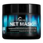 TRUSS Maschera professionale a rete per capelli ricci, maschera riparatrice intensiva per capelli ricci, infuso con nanoproteine, maschera antistatica, ricostruttore, districante, ripara capelli