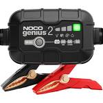 NOCO GENIUS2EU, Caricabatterie da Auto 2A Professionale da 6V e 12V, Mantenitore di Carica e Desolforatore per Batterie Auto, Moto, Scooter, Camion, Camper, Barche, AGM, Gel e Litio