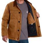 Carhartt Men's Big & Tall Full Swing Traditional Coat, carhartt brown, Large