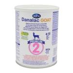 DANALAC Latte di Proseguimento a base di Latte di Capra (Fase 2, 800g) in polvere per neonati da 6 a 12 mesi (800 gram, 1)