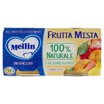 Mellin Omogeneizzato Frutta Mista, 2 x 100g