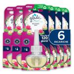 Glade Liquido Elettrico Profumatore per Ambienti, Confezione da 6 Ricariche da 20ml, Fragranza Relaxing Zen di Lunga Durata, Con Olii Essenziali