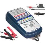 OptiMate TecMate 7 Ampmatic, TM-254, Caricatore e mantenitore ermetico di Carica con Recupero di Batteria a Nove Fasi da 12 V 10 A