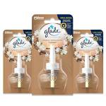 Glade Diffusore di Oli Essenziali Elettrico, Ricarica, Fragranza Sensual Sandalwood e Jasmine, Confezione da 3 Ricariche, 20 ml