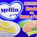 Mellin Brodo di Pollo Liofilizzato, 10 bustine x 5 g