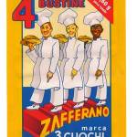 Zafferano 3 CUOCHI - 0,60 g - 4 bustine da 0,15 g