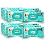 Pampers Baby Fresh Salviettine, Formula Idratante e Delicata che Ripristina il PH della Pelle,12 Confezioni da 70 Pezzi, 840 Salviettine