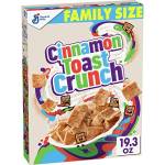 General Mills Crunch di pane tostato alla cannella, cereali, con cereali integrali, 19,3 once