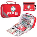 General Medi Kit di Primo Soccorso Professionale 258 Pezzi - Per Casa, Auto, Barca Ufficio, Moto, Roulotte, Sport, Trekking e Campeggio