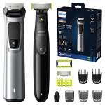 Philips Multigoom Serie 9000 con OneBlade - Rasoio e trimmer per viso e corpo (modello MG9710/93)