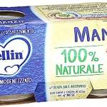 Mellin Omogeneizzato Di Manzo, Naturale, 80 g, Confezione da 24