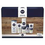 Nivea Men Complete Collection - Set di 5 prodotti per pelli sensibili da uomo, in confezione regalo, per contrastare l'irritazione della pelle