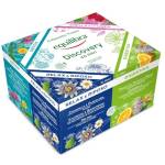 Equilibra Integratori Alimentari Tisane, Cofanetto Tisane e Infusi Discovery, 100% Ingredienti Funzionali, Selezione di 4 Diverse Tisane, Materiali 100% Riciclabili, Box Regalo, 40 Filtri