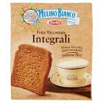 Mulino Bianco Fette Biscottate Integrali, Spesse, Croccanti e Friabili, Senza Olio di Palma, Colazione Ricca di Fibre e Gusto, 315 g