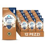 Glade Touch & Fresh Ricarica, Profumatore per Ambienti Mini Spray, Fragranza Sandalo di Bali e Gelsomino, Formato scorta da 12 Ricariche, 10ml