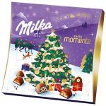 Milka Calendario dell'Avvento con delicati momenti, 1 x 214 g, calendario con delicati cioccolatini