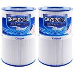 Cryspool PDM30 - Filtro ovale per vasche idromassaggio Dream Maker, 461269,30 mq, confezione da 2