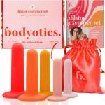 Bodyotics Set di 5 trainer per muscoli del pavimento pelvico in silicone - Dilatatori per donne - Limiti di rilascio con Bodyotics