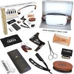 Kit/Set/Cofanetto per la cura e la manutenzione della barba e della rasatura. ✮ BARBER TOOLS ✮ (kit2)