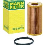 MANN-FILTER HU 719/6 X Filtro Olio Set Filtro Olio con guarnizione / Set di guarnizioni – Per Auto