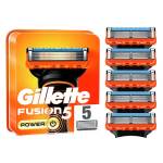 Gillette Fusion5 Power Men's Shaver - Designed with Anti-Friction Blades for up to 20 Shaves per Refill - 1 Refill