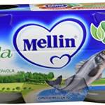 Mellin Omogeneizzato Spigola e Verdure, 2 x 80g