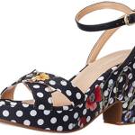 Desigual Floreal, Scarpe décolleté Donna, Nero 2000, 37 EU